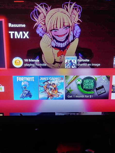 Xbox One Users Can Now Have Anime Wallpapers Using The Tmx App In The