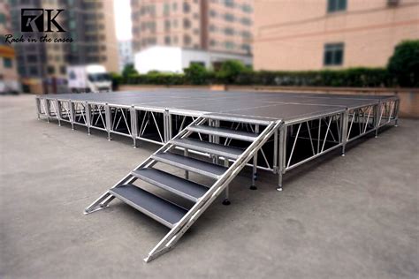 Outdoor Performance Aluminum Adjustable Stageportable Stage Mobile