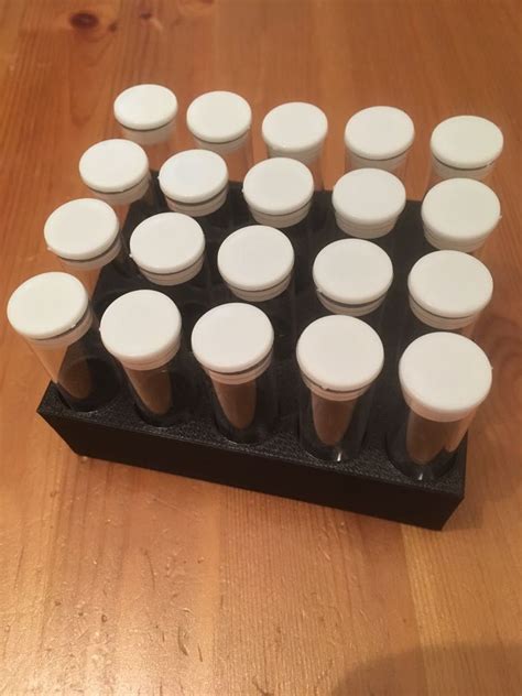 Diamond Painting 3d Printed Tray Holds 20 Pots With Lids Sizes