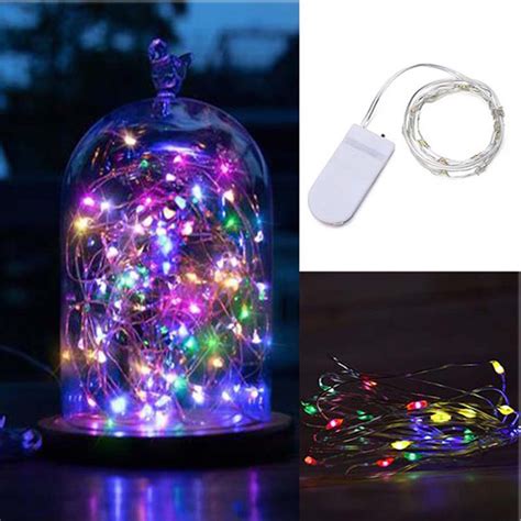 2m 20 leds battery operated led fairy light string christmas lights multi color cod shopee