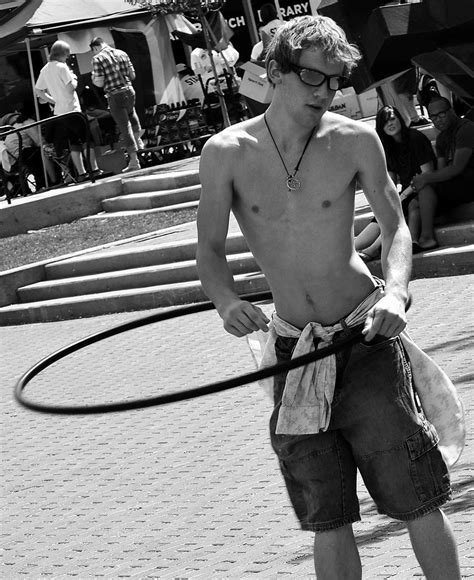Hottie Boi Hula Hooping 34 Crop 1 Bandw More Photos From Flickr