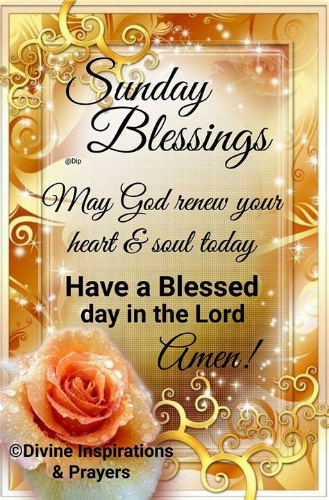 Sunday Morning Blessings