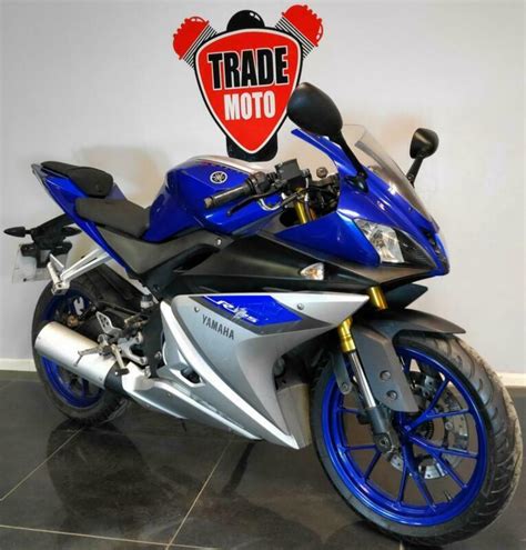 2016 16 Yamaha Yzf R125 Abs Blue New Shape Trade Sale Project Cat N