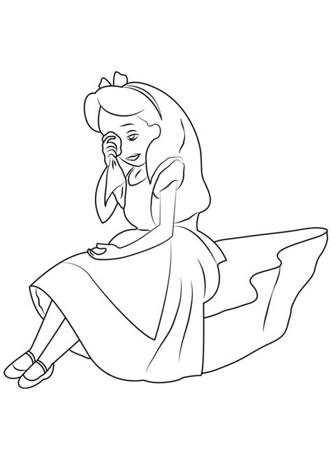 31 Alice In Wonderland Coloring Pages
