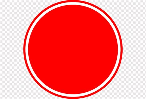 Red Circle Red Round Simple Png Pngwing
