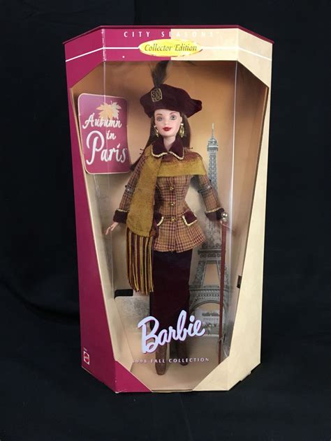 Barbie 1998 Fall Autumn In Paris ~city Seasons Fao Schwarz