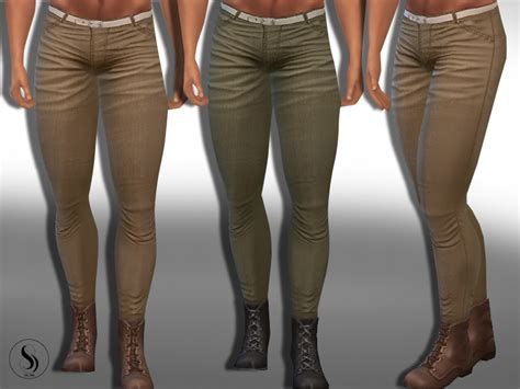 The Sims Resource Male Sims Casual Pants