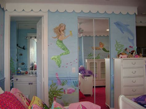 Sassy Coral Reef Child Room Mural Childrens Muralmuralkids Mural