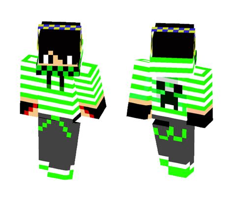 Download Cool Creeper Pvp Skin Minecraft Skin For Free