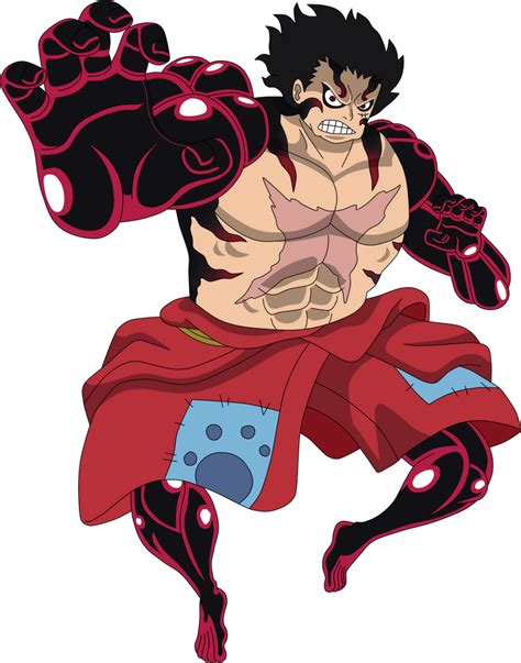 Monkey D Luffy Gear Four Tigerman One Piece By Caiquenadal On