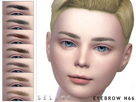 The Sims Resource Eyebrows N66