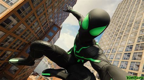 Kimis Spider Man Wallpaper Green Dark Suit By Kimisaru On Deviantart