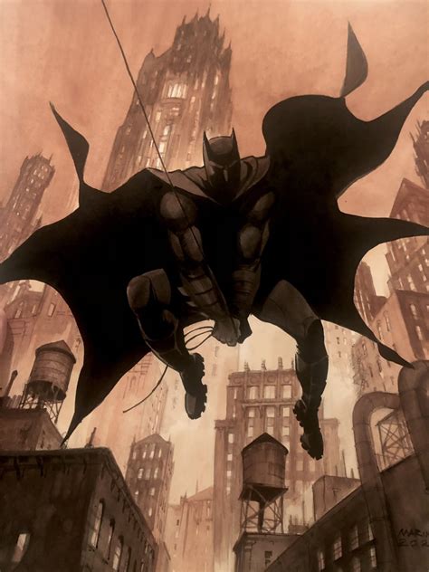 Comic Art Showcase — Batman By Enrico Marini
