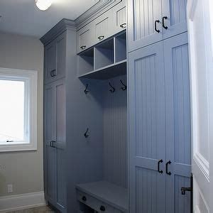 That will dictate the design and style of furniture you'll have to have and the quantity of seating necessary. Mudroom Cabinets, Transitional, laundry room, Designer ...