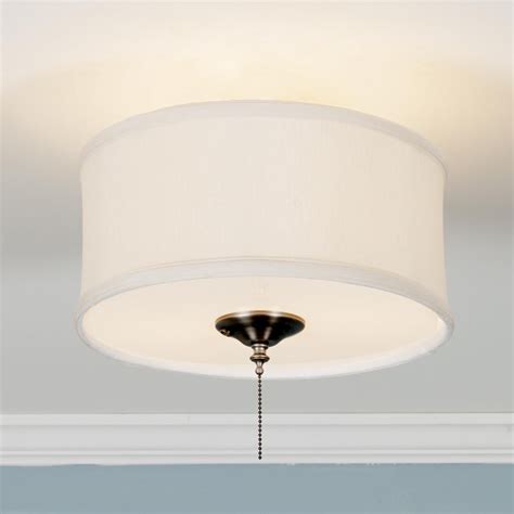 Over the years ceiling fan designs have started to use the drum shade look more and more. Shades of Light :: Oops! | Fan light kits, Drum shade ...