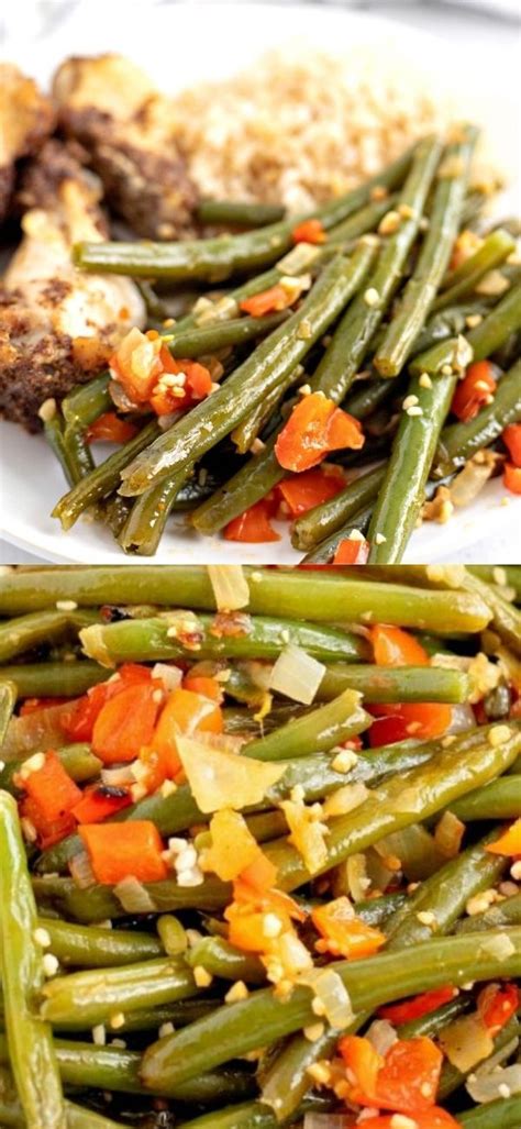 Fresh Green Bean Side Dish Green Beans Side Dish Side Dishes Green