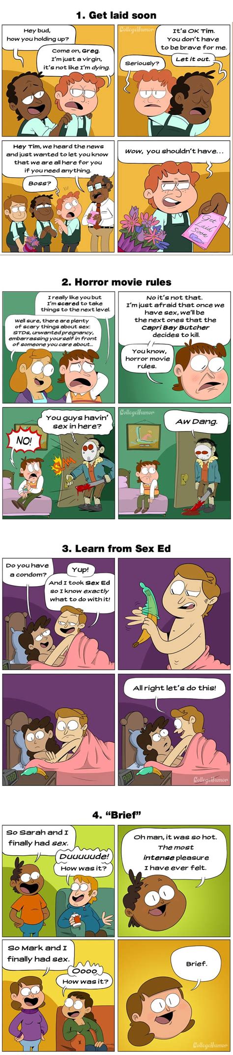 4 Comics About Losing Your Virginity I Love Funny Things
