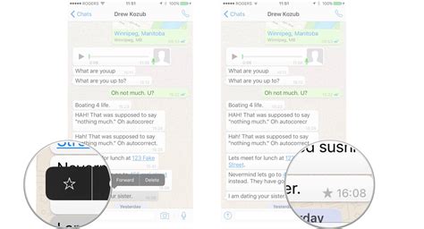 How To Track Star And Delete Messages In Whatsapp For Iphone Imore