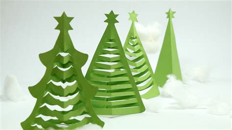 Diy Christmas Tree Craft How To Make Paper Christmas Tree At Home