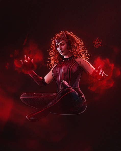 The Scarlet Witch By Mateuscosme On Deviantart Scarlet Witch Scarlet