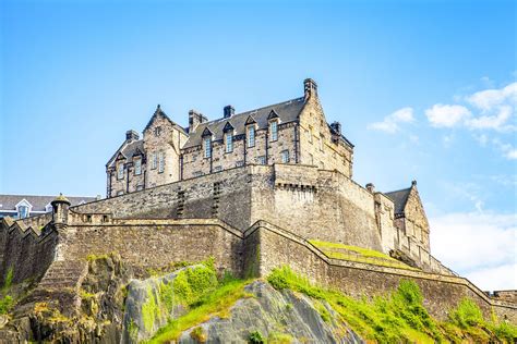 Edinburgh Castle The Scottish Capitals Majestic Hilltop Landmark