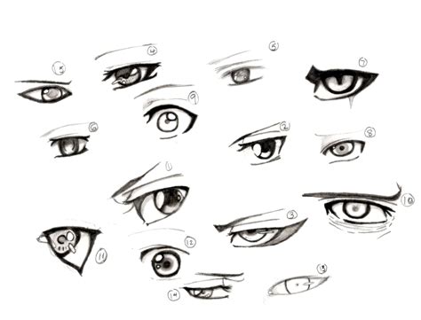 Naruto And Bleach Eyes By Nejean On Deviantart