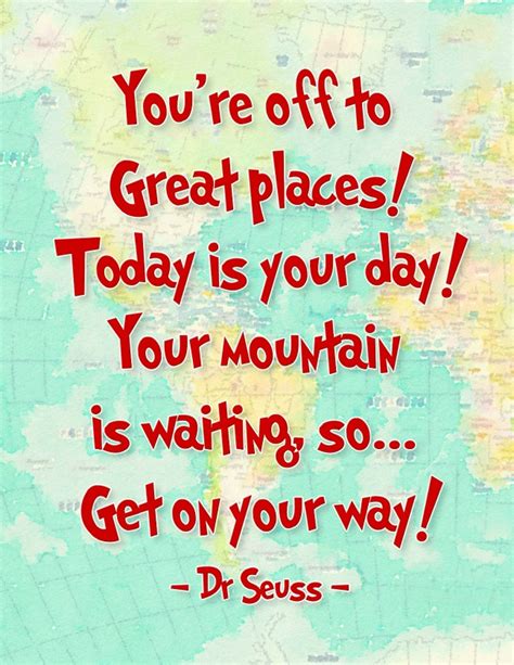 Oh The Places Youll Go Dr Seuss Printables A Night Owl Blog