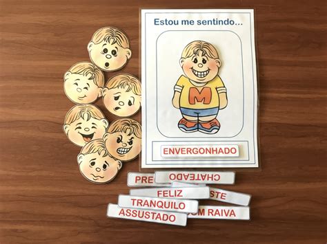 Jogo Das Emoções Para Imprimir Pdf