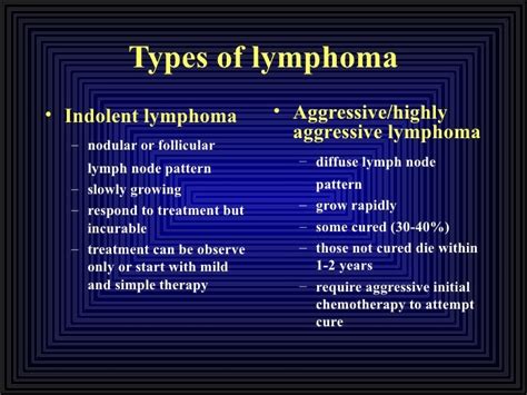 Lymphoma Cancer Types