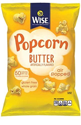 Wise Snacks Butter Popcorn875 Ounce 36 Count Gluten Free Whole