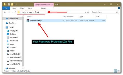 How To Unzip Password Protected Zip File In Windows 1087 Windows