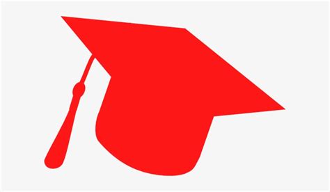 Red Graduation Cap Png