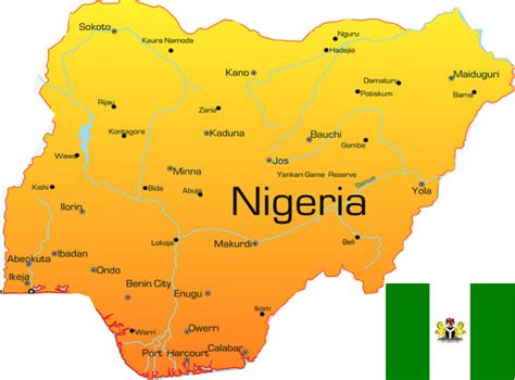 Nigeria Voyages Cartes