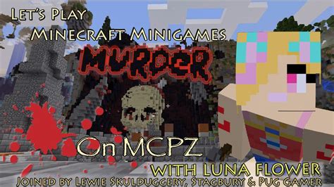 Lets Play Minecraft Minigames More Murder On Mcpz With Friends