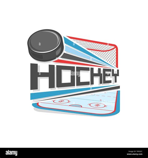 Vector Logo For Ice Hockey Stock Vector Image And Art Alamy