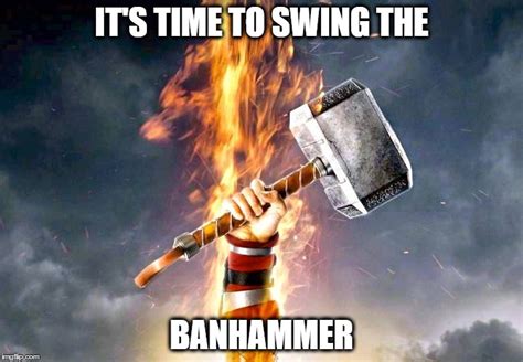 Banhammer Imgflip
