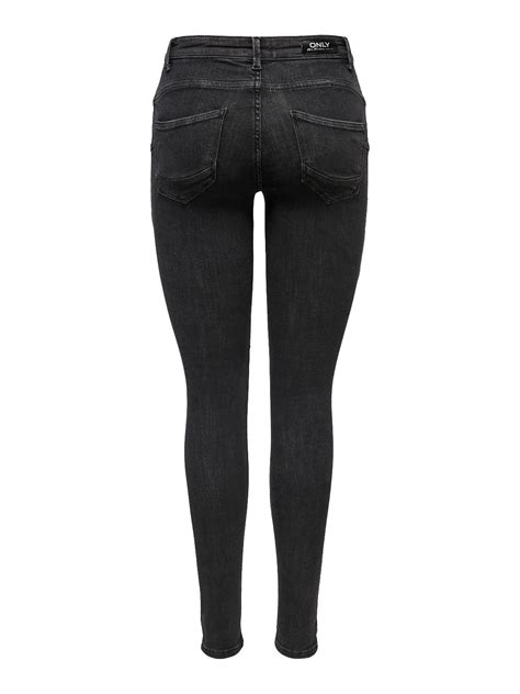 Onlpower Mid Push Up Skinny Fit Jeans Mittelgrau Only®
