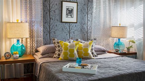 15 Gorgeous Grey Turquoise And Yellow Bedroom Designs