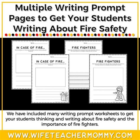 Fire Safety Lesson Plans Pack For Lower Elementary