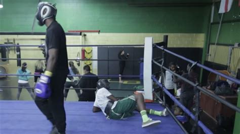 Father Sends Son To Spar With Pro Boxer To Teach Him A Lesson In How To