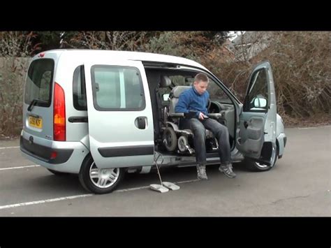 Drive From Wheelchair Adapted Vehicle Youtube