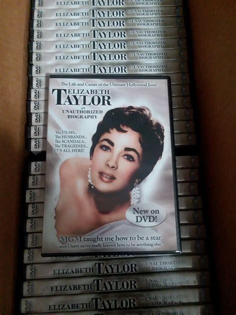 WHOLESALE LOT OF ELIZABETH TAYLOR AN UNAUTHORIZED BIOGRAPHY DVD BRAND NEW EBay