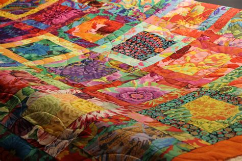 Bright And Colorful Jellyroll Quilts Colorful Quilts Bed Runner Hand