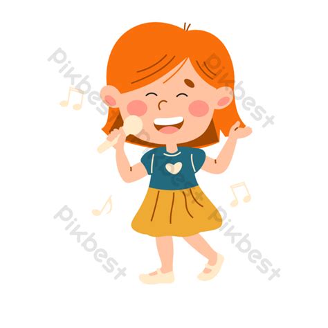 Happy Cute Kid Girl Dance Music Stoc Png Images Psd Free Download