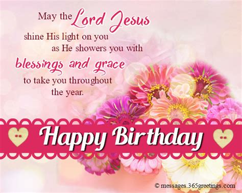 Christian Birthday Wishes Card