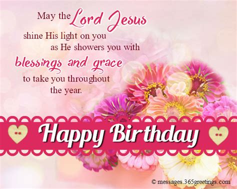 Our greeting cards are printed at conception abbey in northwest missouri, are very reasonably priced, and help you to spread the good news with christian art and messages. christian-birthday-wishes-card - 365greetings.com