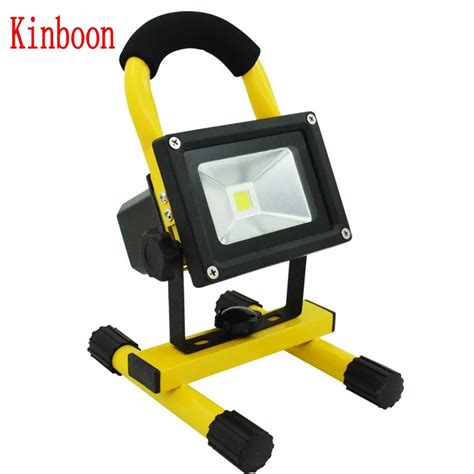10w Floodlight Rechargeable Led Flood Light Lamp Portable Outdoor