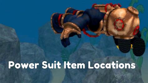 Power Suit Item Locations Quill Lake Youtube
