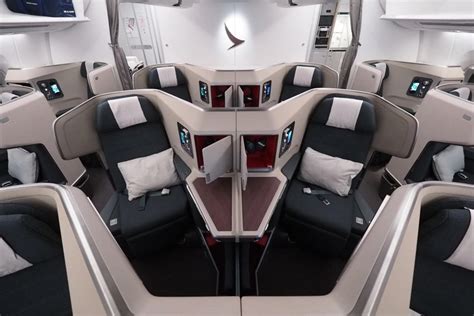 Review Cathay Pacific Airbus A350 900 Business Class The Points Guy