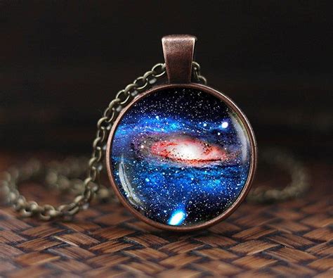 Galaxy Pendant Galaxy Nebula Necklace Universe Jewelry Etsy Galaxy